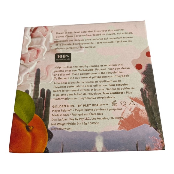 Pley Beauty Golden Girl Eyeshadow Pallet - Picture 5 of 5